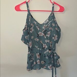 Sienna Sky Floral Teal Camisole